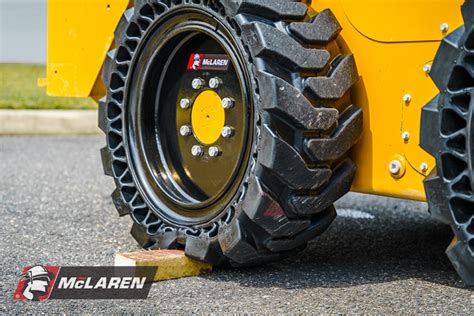 mclaren tires skid steer|solid cushion skid steer tires.